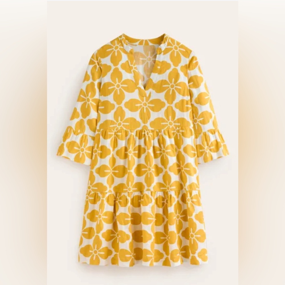 Boden Sophia Linen Short Dress NWT